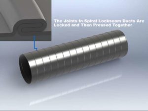 Spiral Lockseam Ducting Turbo Air